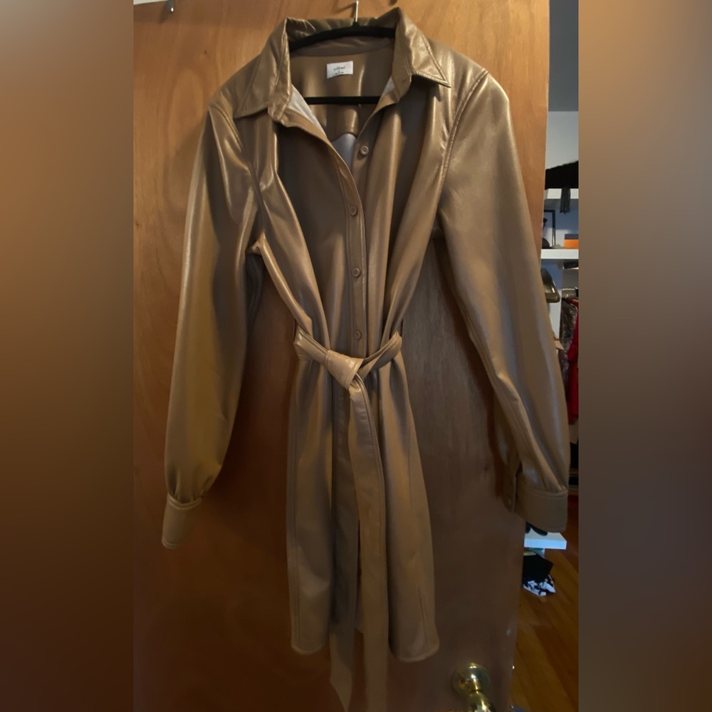 Wilfred dress tan